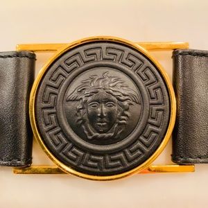 Versace Medusa belt